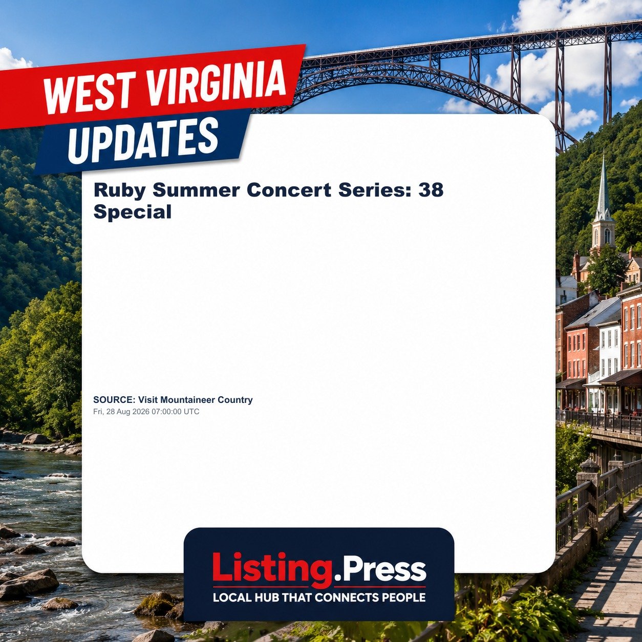 Ruby Summer Concert Series: 38 Special