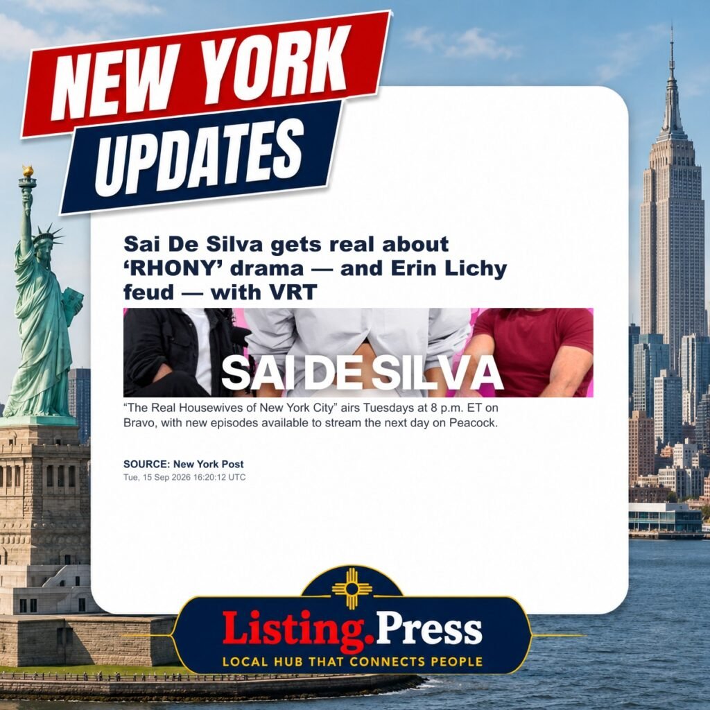 Sai De Silva gets real about ‘RHONY’ drama — and Erin Lichy feud — with VRT