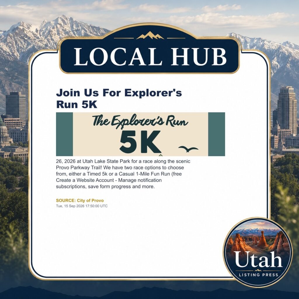 Join Us For Explorer’s Run 5K