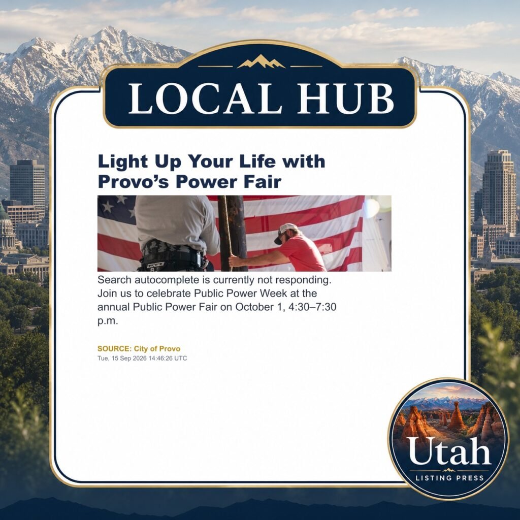 Light Up Your Life with Provo’s Power Fair