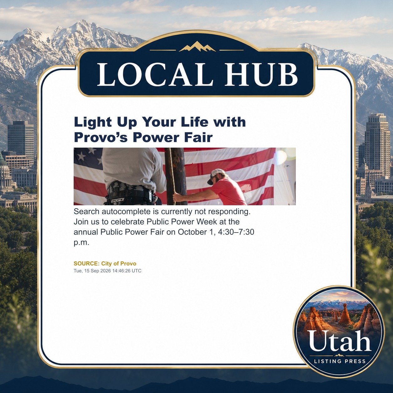 Light Up Your Life with Provo’s Power Fair