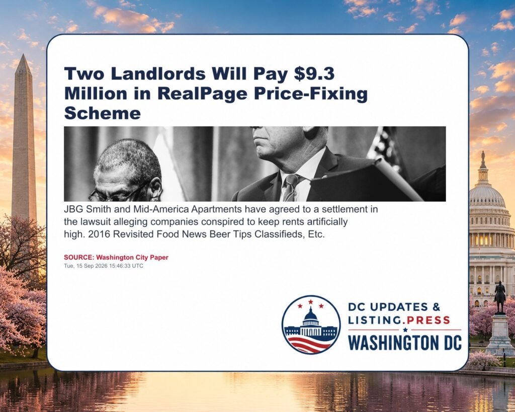 Two Landlords Will Pay $9.3 Million in RealPage Price-Fixing Scheme