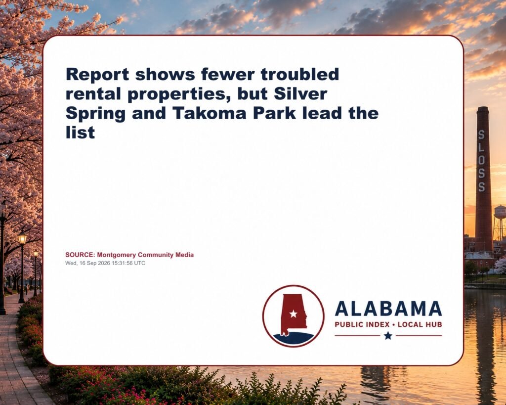 Report shows fewer troubled rental properties, but Silver Spring and Takoma Park lead the list