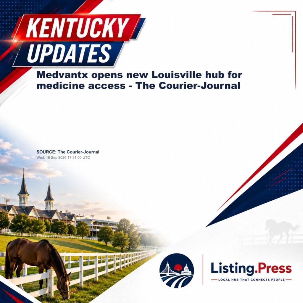 Medvantx opens new Louisville hub for medicine access – The Courier-Journal