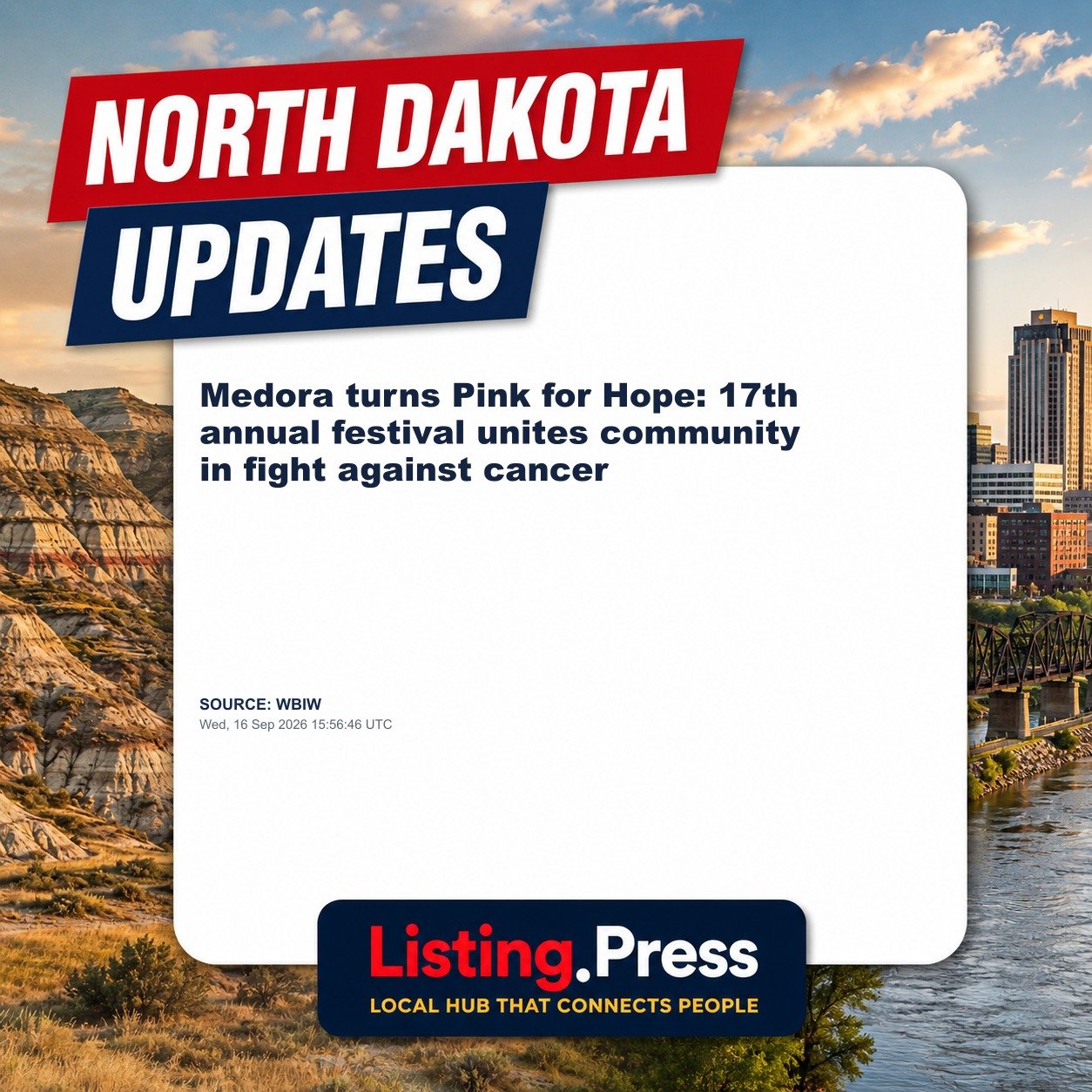 Medora turns Pink for Hope: 17th annual festival unites community in fight against cancer