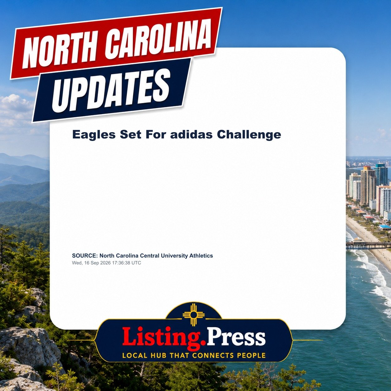 Eagles Set For adidas Challenge
