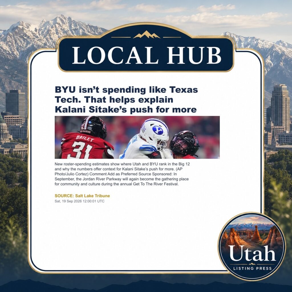BYU isn’t spending like Texas Tech. That helps explain Kalani Sitake’s push for more