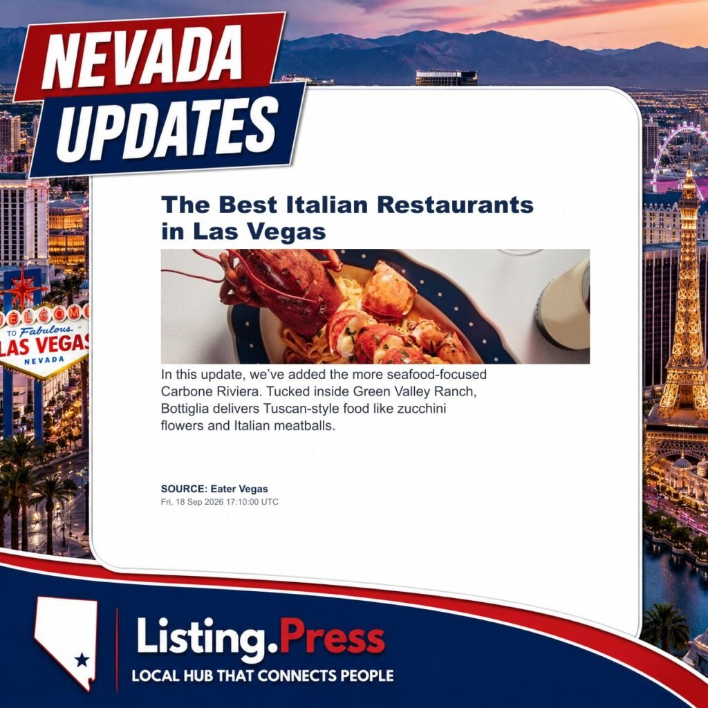 The Best Italian Restaurants in Las Vegas
