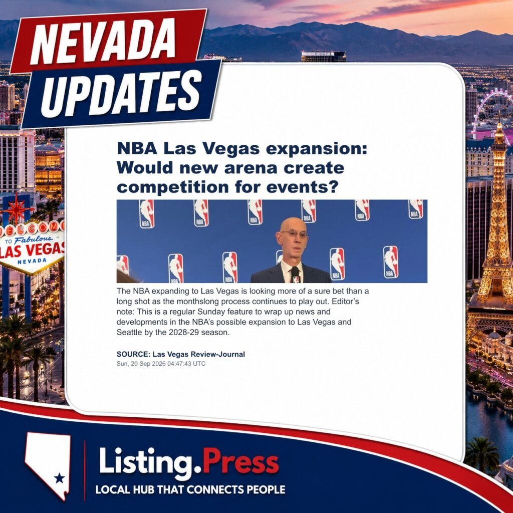 NBA Las Vegas expansion: Would new arena create competition for events?