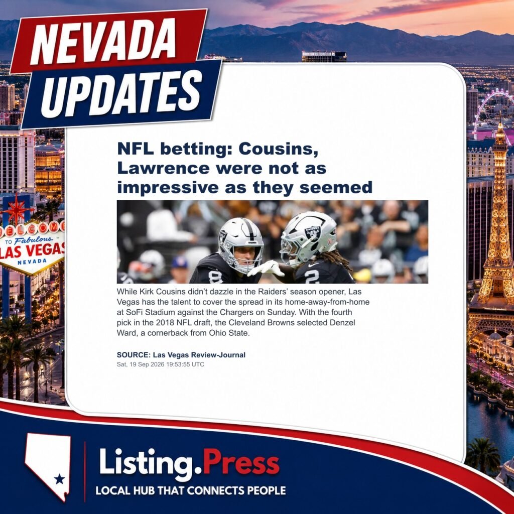 NFL betting: Cousins, Lawrence were not as impressive as they seemed