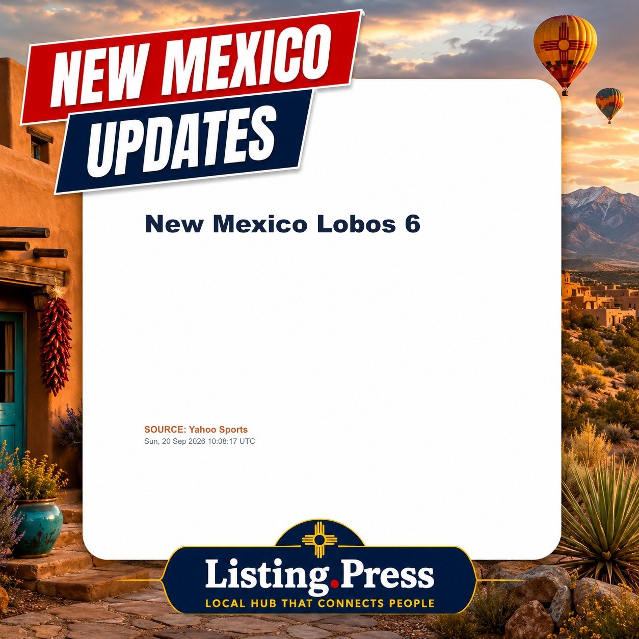 New Mexico Lobos 6