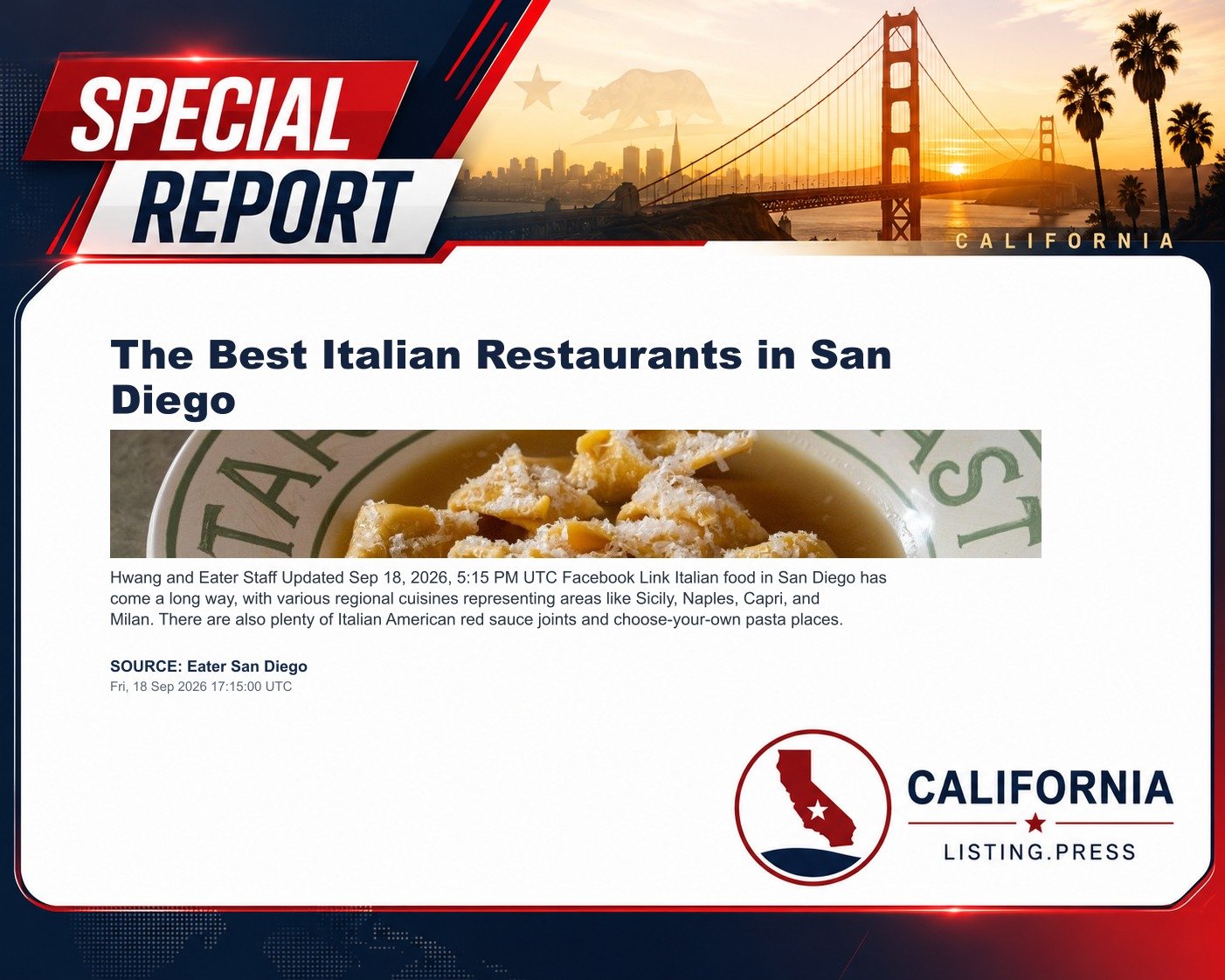 The Best Italian Restaurants in San Diego
