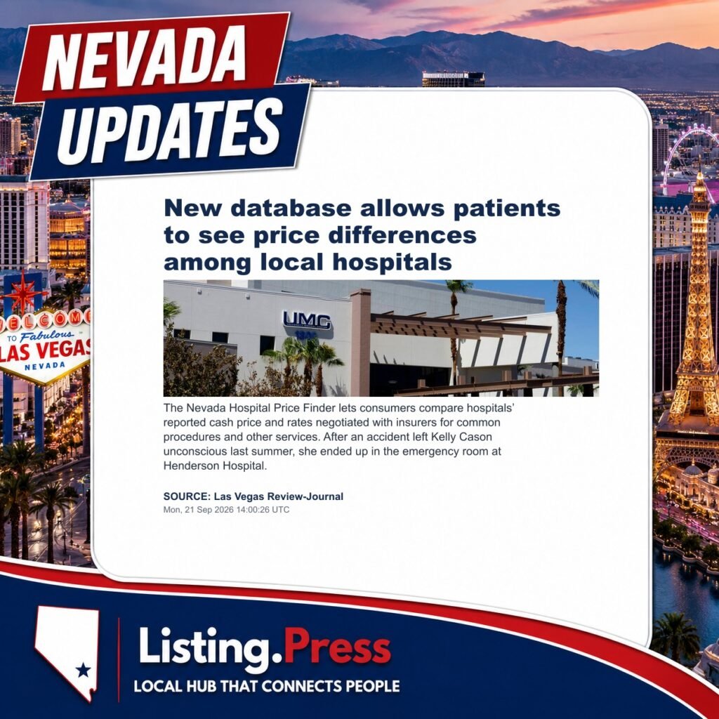 New database allows patients to see price differences among local hospitals