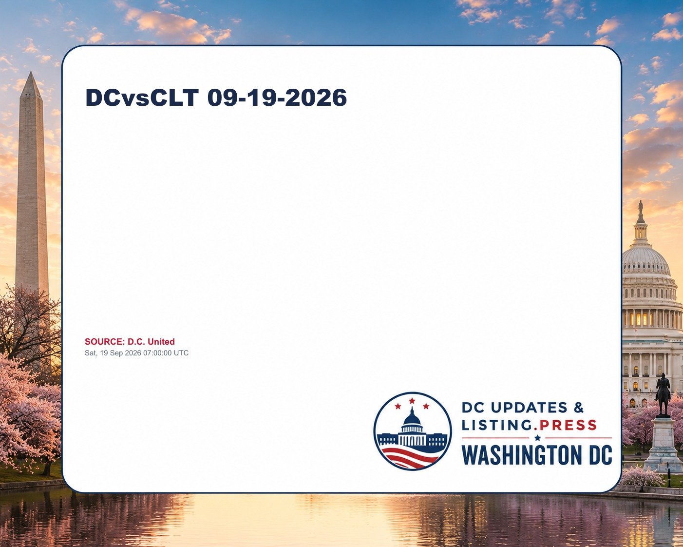 DCvsCLT 09-19-2026