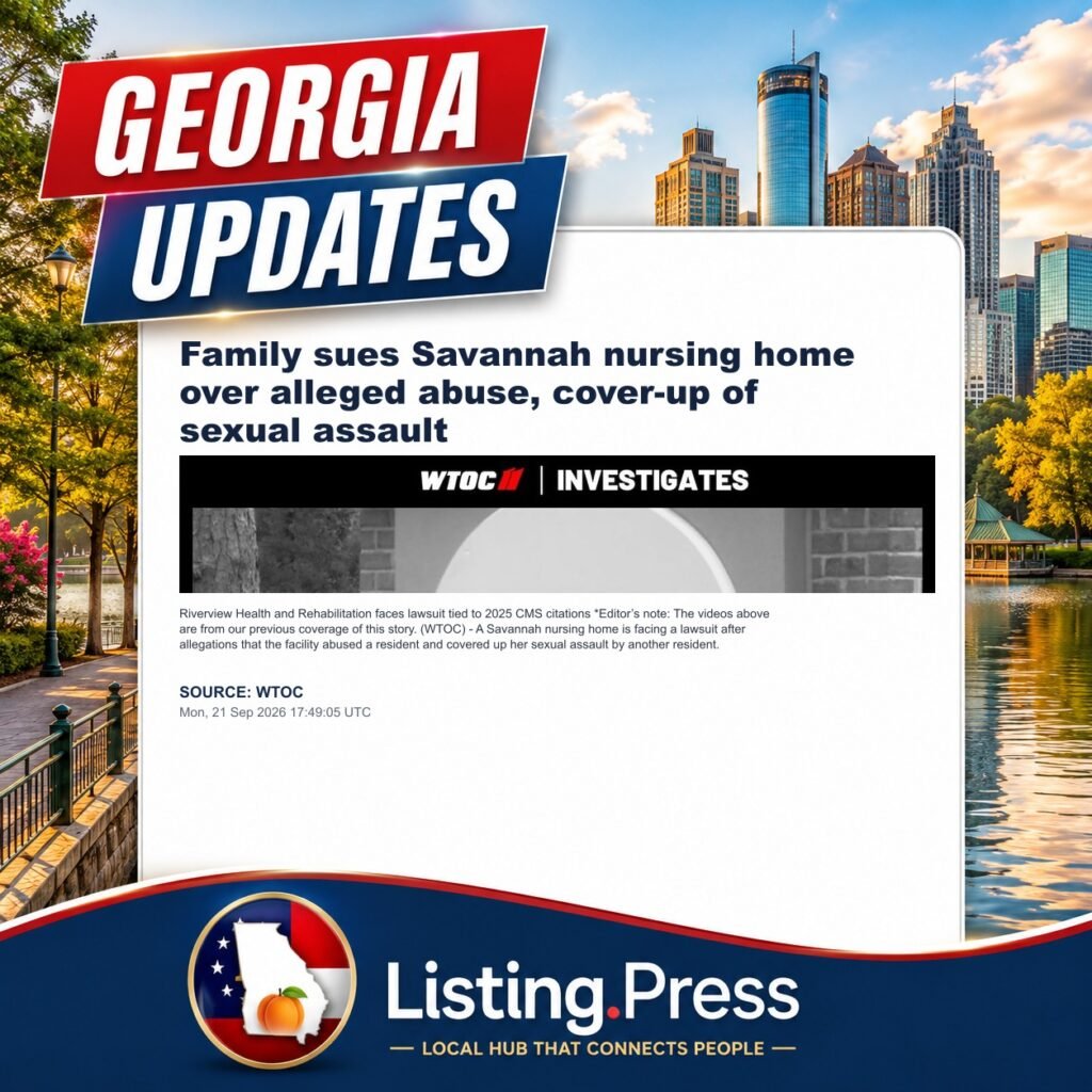 Family sues Savannah nursing home over alleged abuse, cover-up of sexual assault