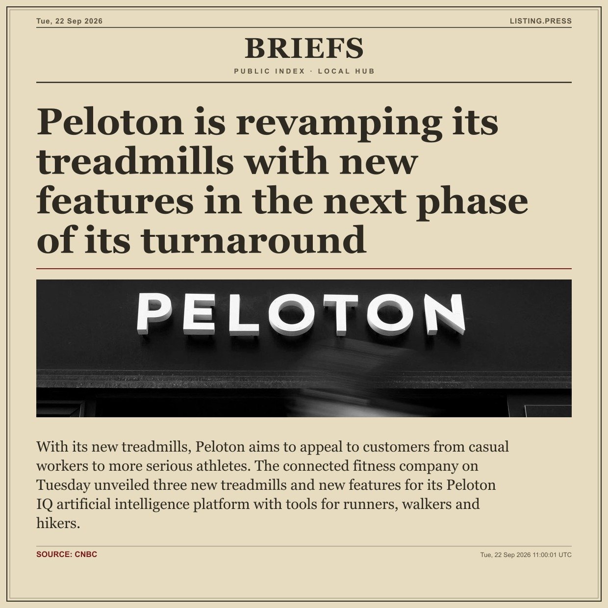 Peloton is revamping its treadmills with new features in the next phase of its turnaround