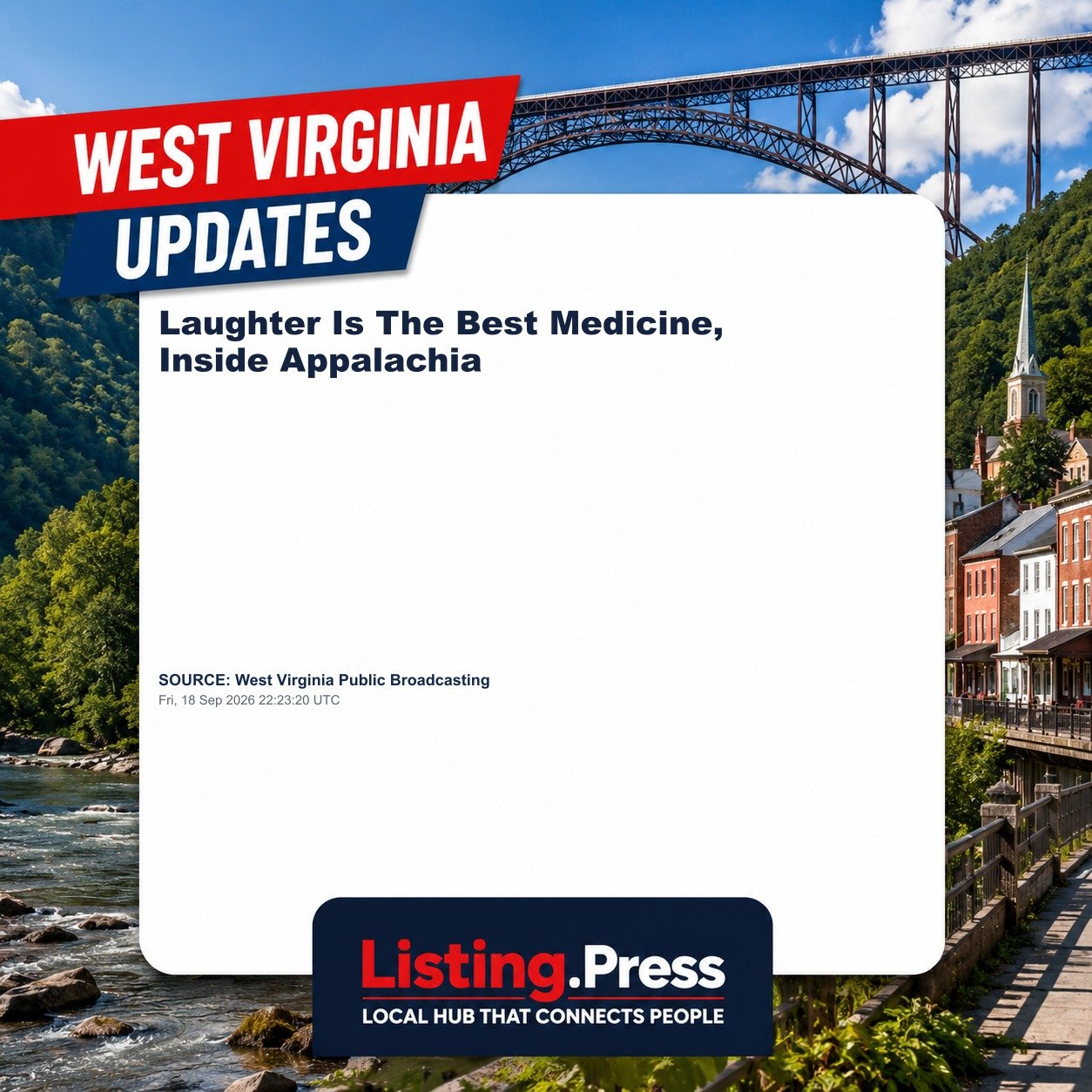 Laughter Is The Best Medicine, Inside Appalachia