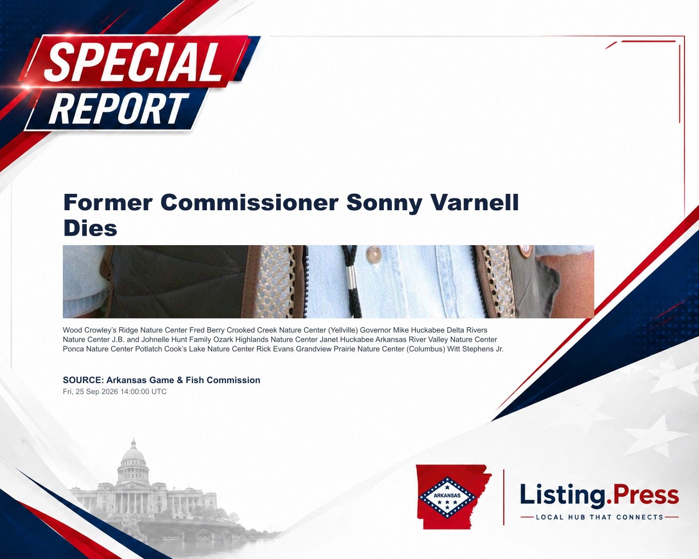 Former Commissioner Sonny Varnell Dies
