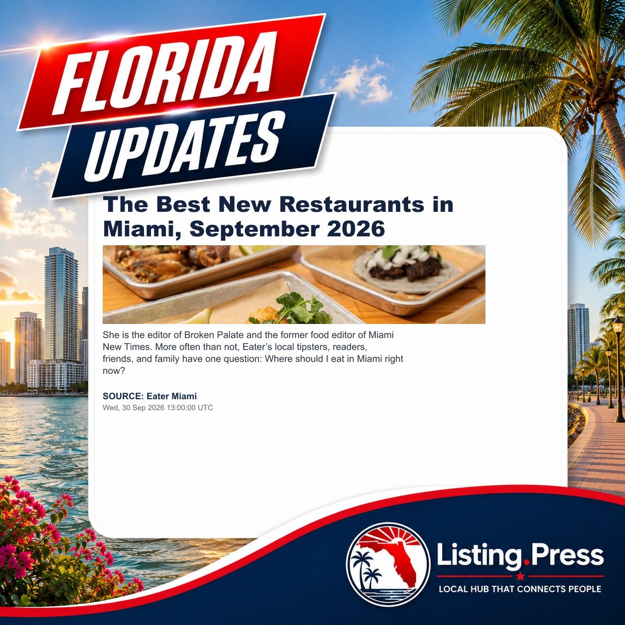 The Best New Restaurants in Miami, September 2026