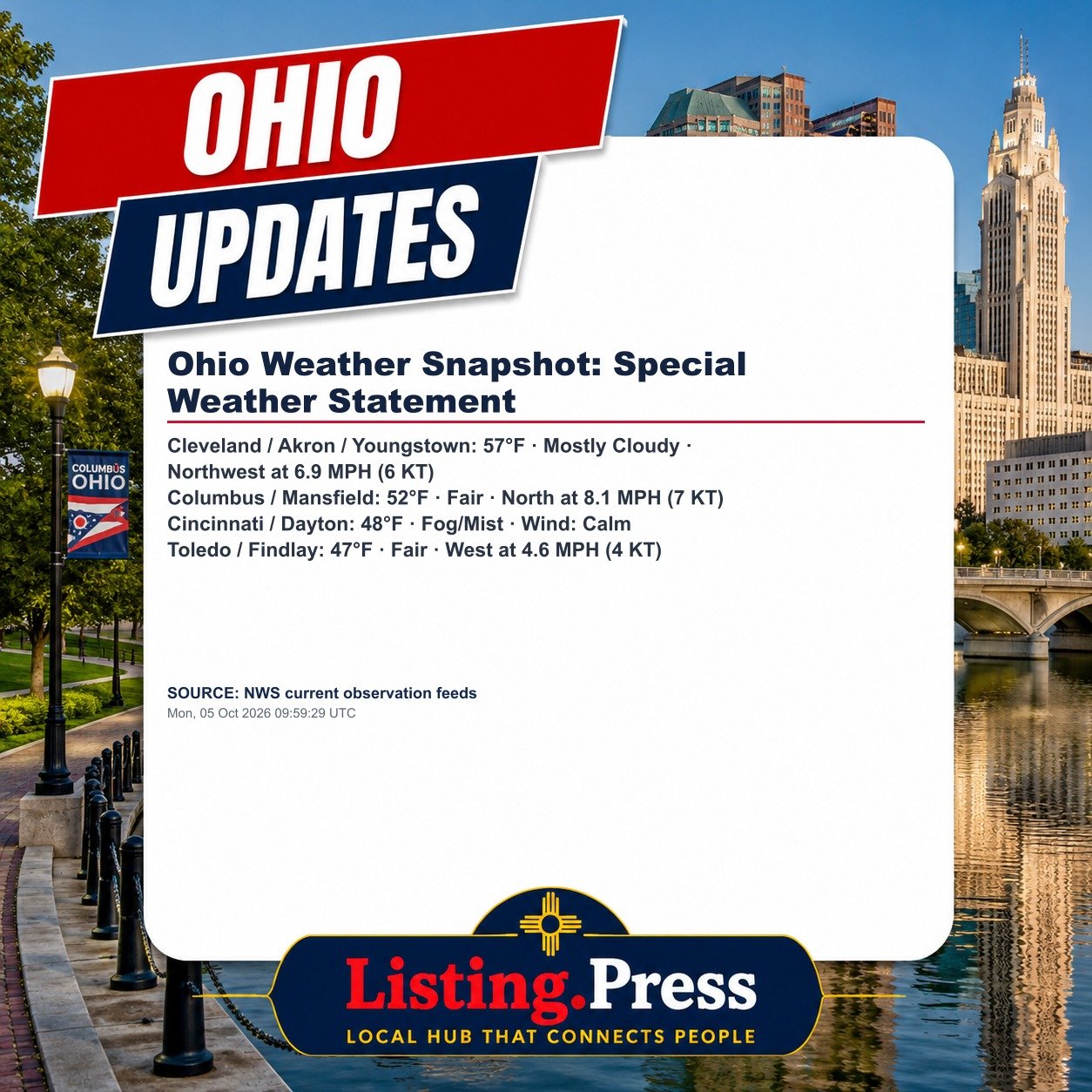 Ohio Weather Snapshot: Special Weather Statement