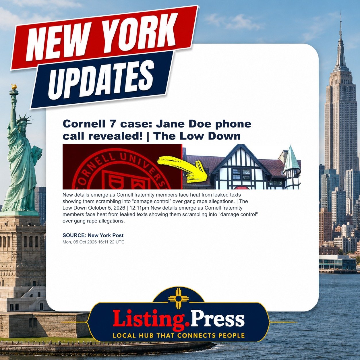 Cornell 7 case: Jane Doe phone call revealed! | The Low Down