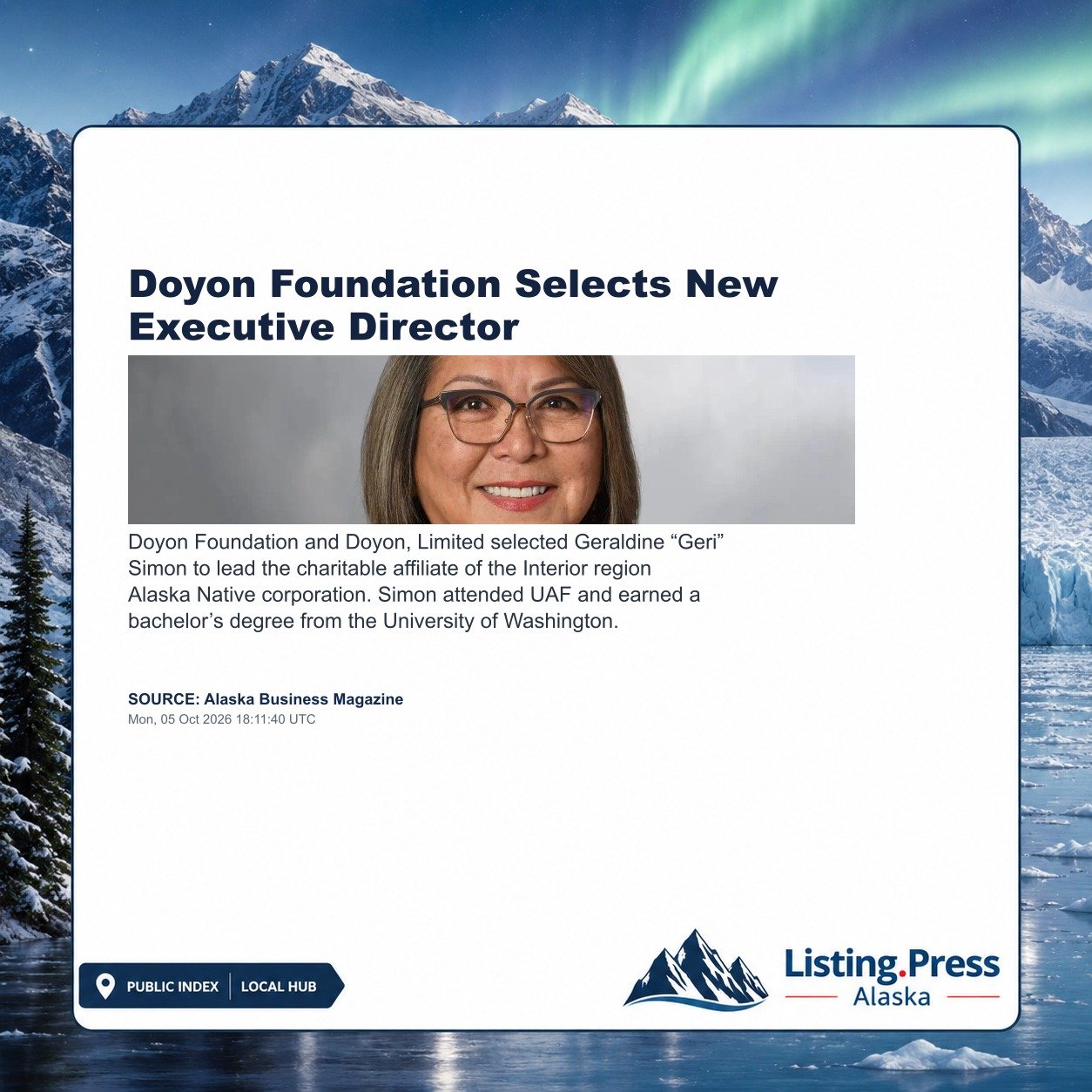 Doyon Foundation Selects New Executive Director