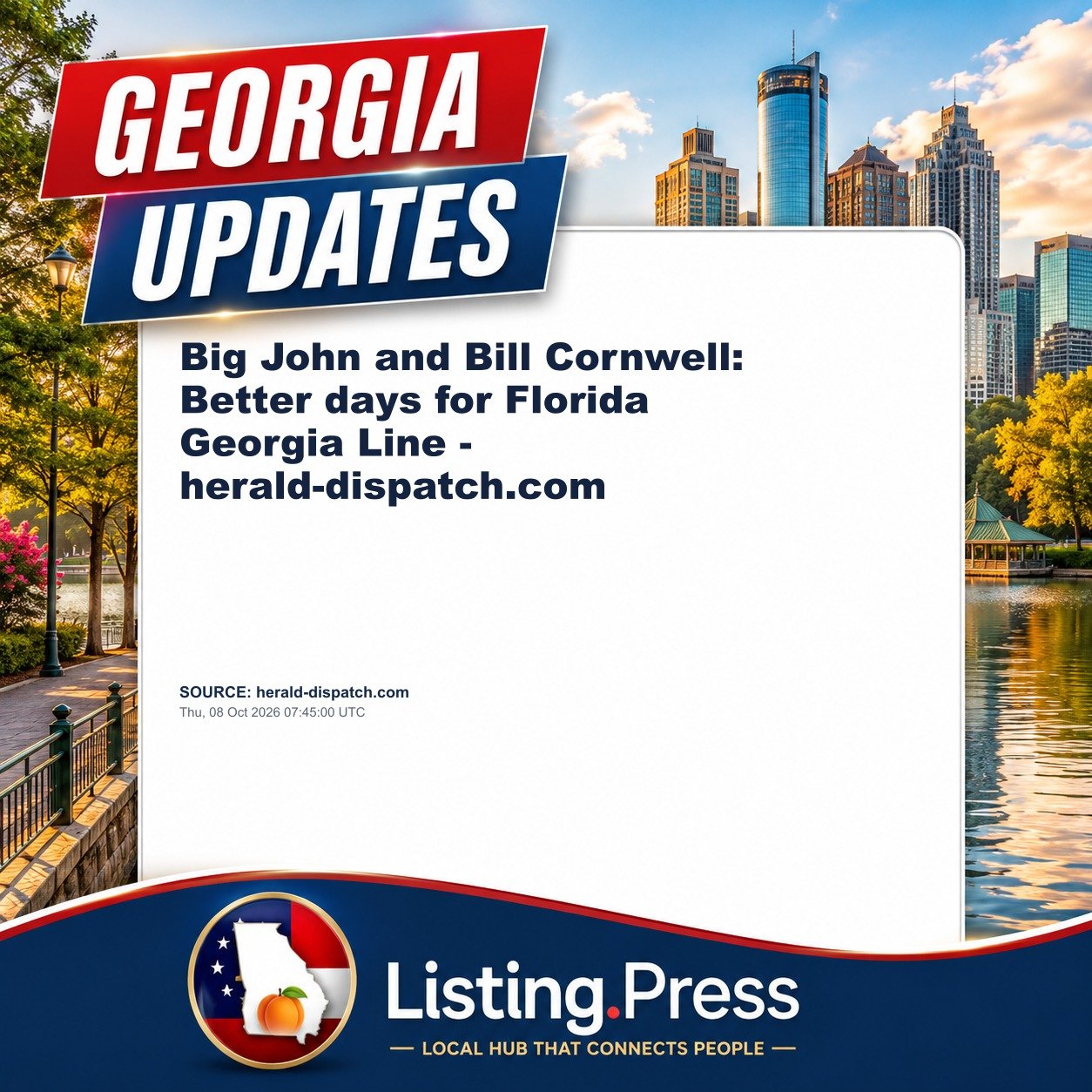 Big John and Bill Cornwell: Better days for Florida Georgia Line - herald-dispatch.com