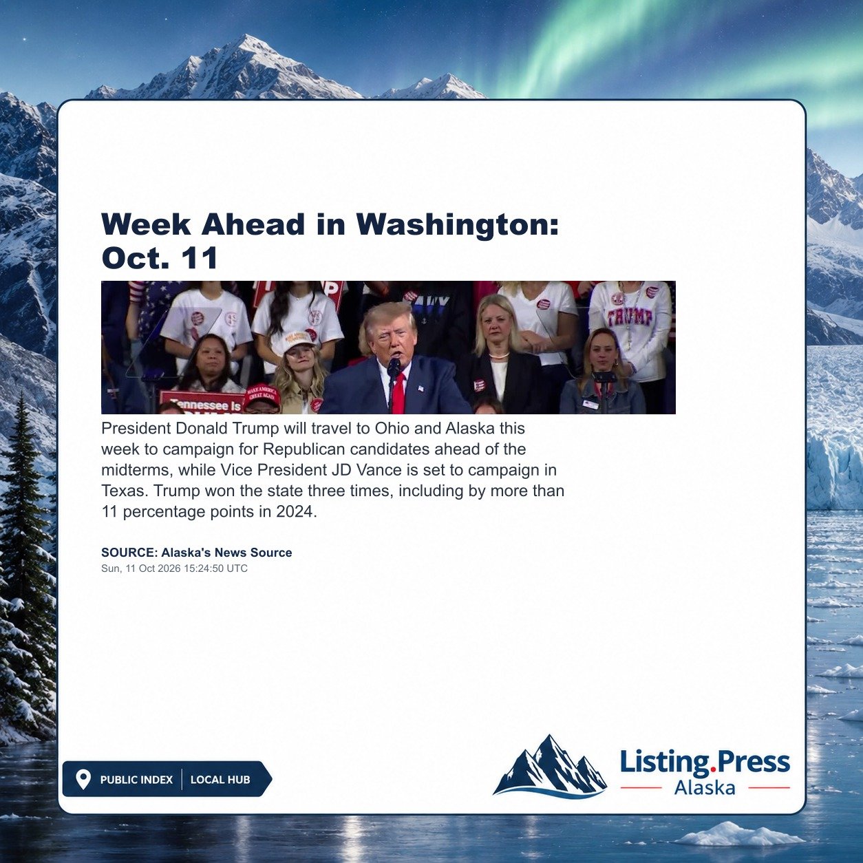 Week Ahead in Washington: Oct. 11