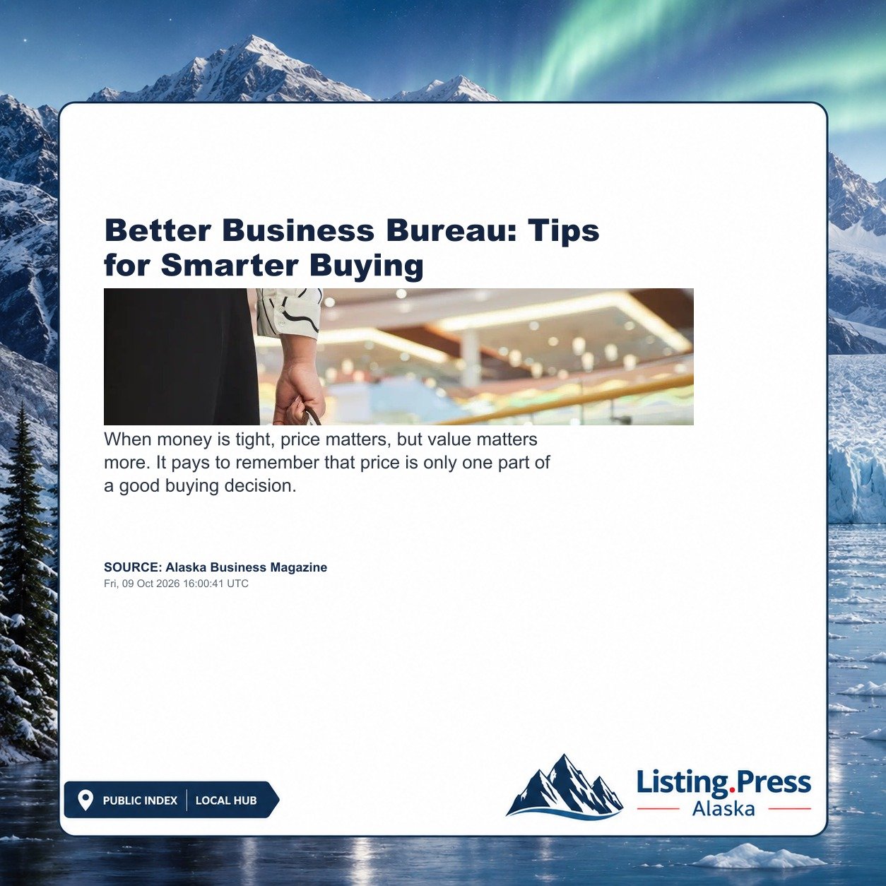 Better Business Bureau: Tips for Smarter Buying