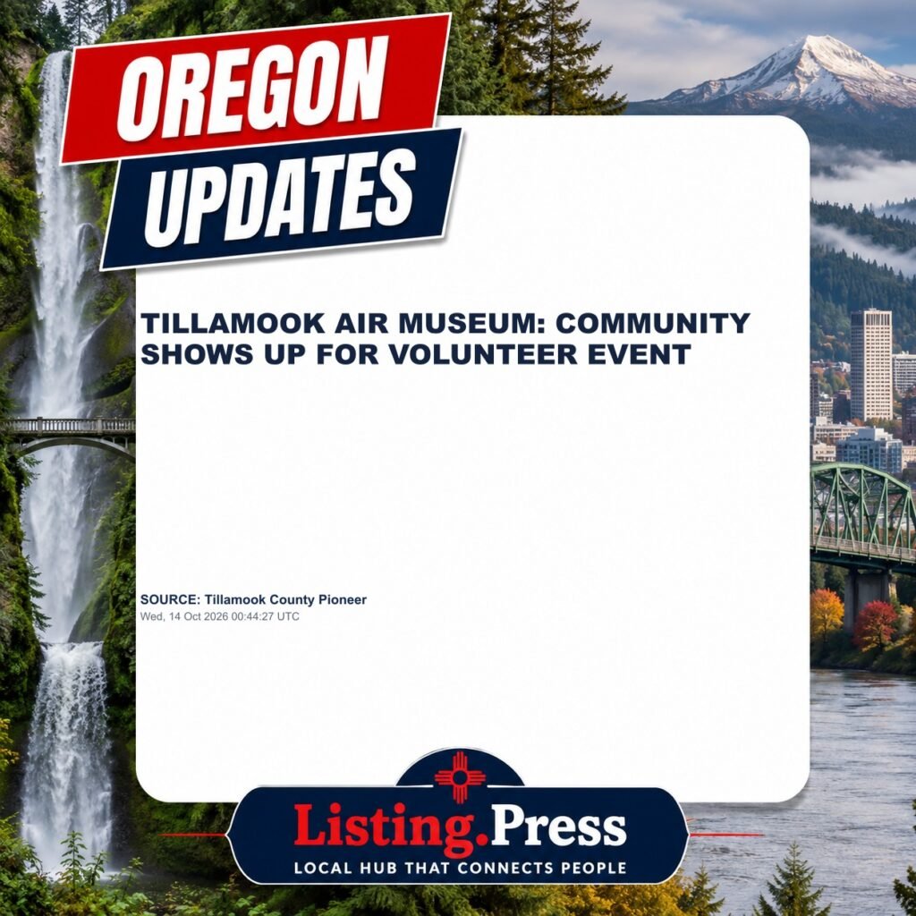TILLAMOOK AIR MUSEUM: COMMUNITY SHOWS UP FOR VOLUNTEER EVENT