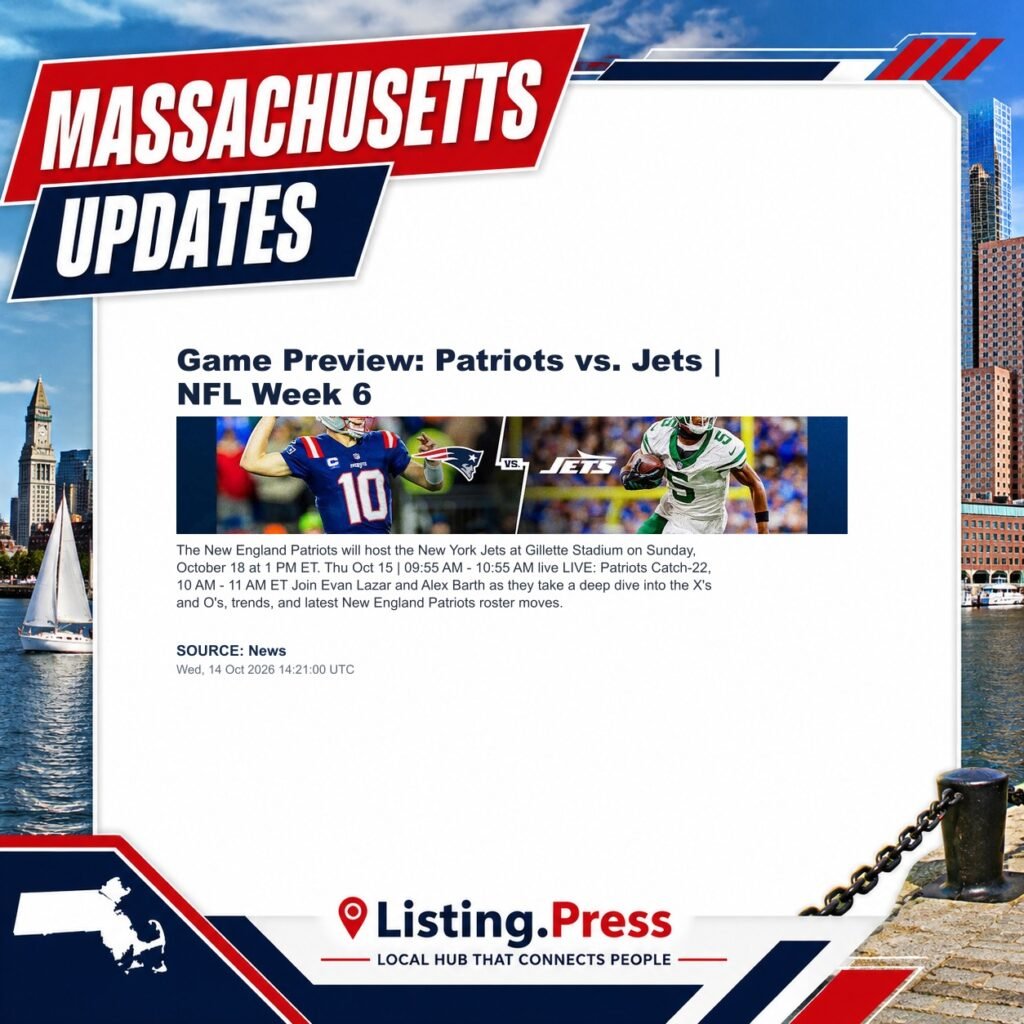 Game Preview: Patriots vs. Jets | NFL Week 6