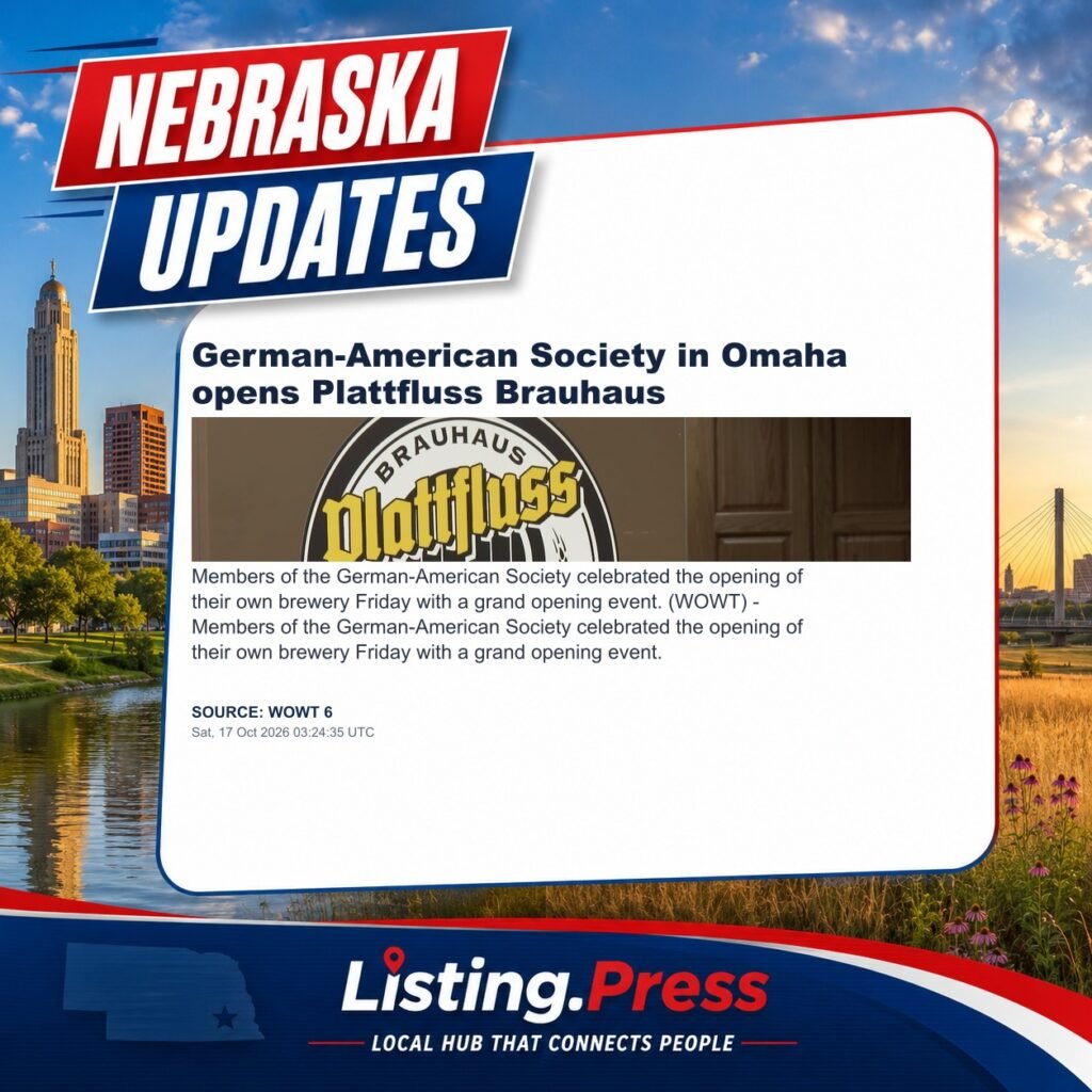 German-American Society in Omaha opens Plattfluss Brauhaus