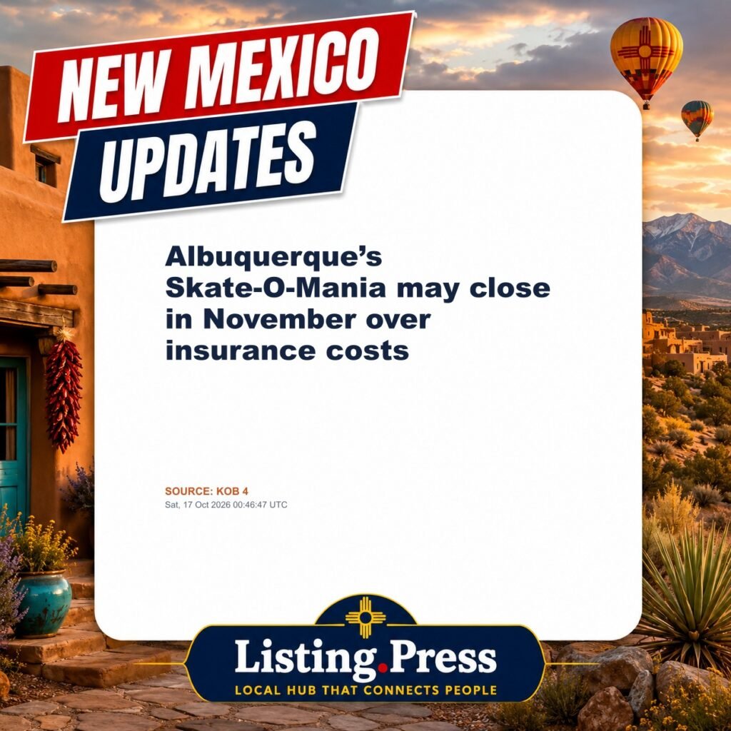 Albuquerque’s Skate-O-Mania may close in November over insurance costs