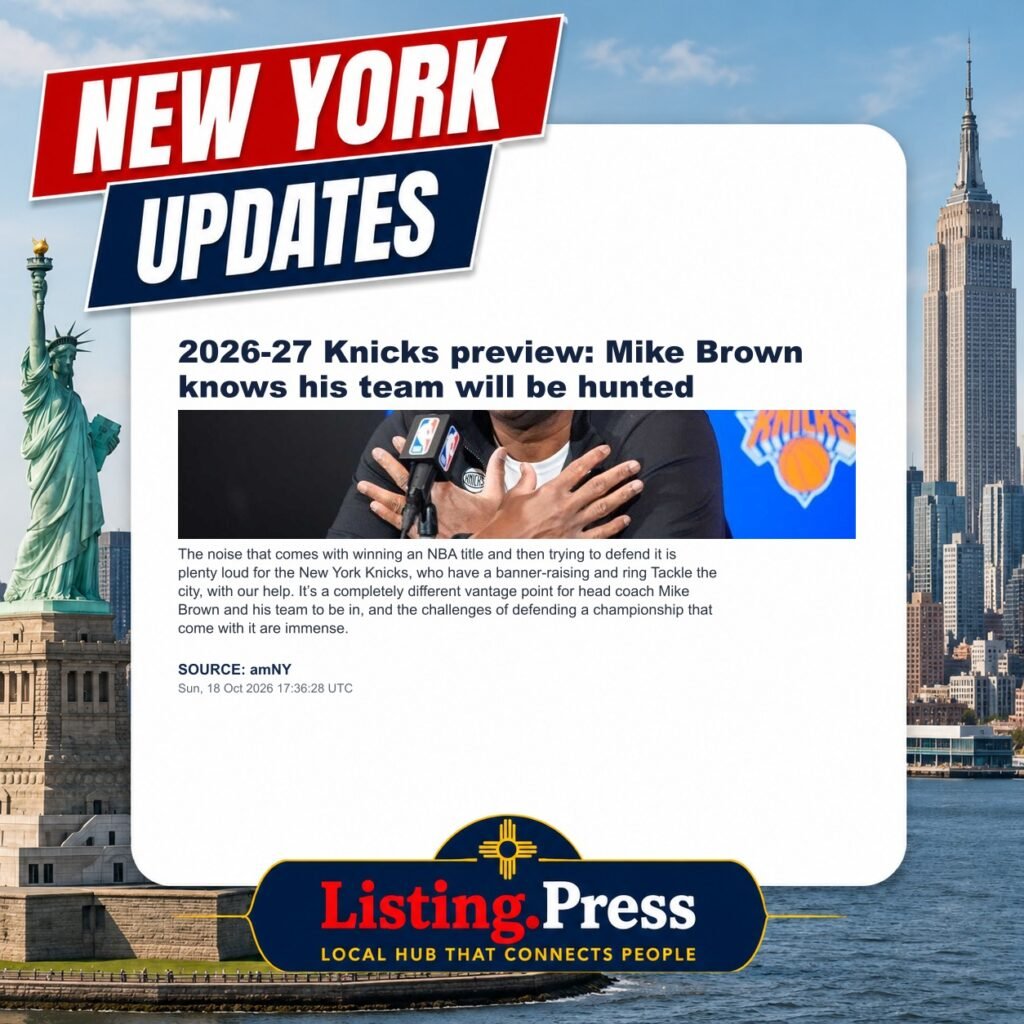 2026-27 Knicks preview: Mike Brown knows his team will be hunted
