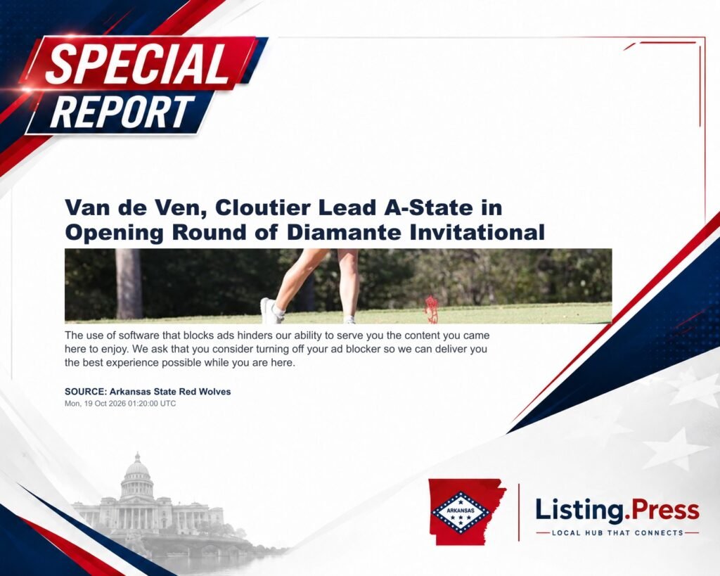 Van de Ven, Cloutier Lead A-State in Opening Round of Diamante Invitational