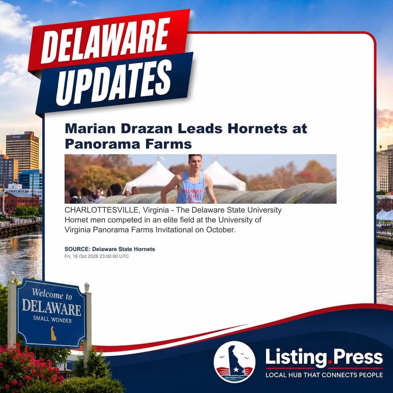 Marian Drazan Leads Hornets at Panorama Farms