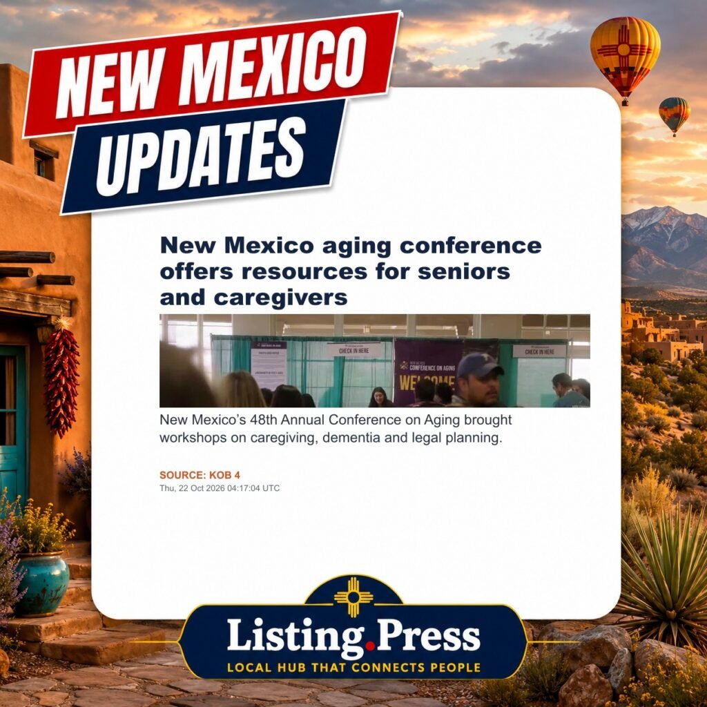 New Mexico aging conference offers resources for seniors and caregivers