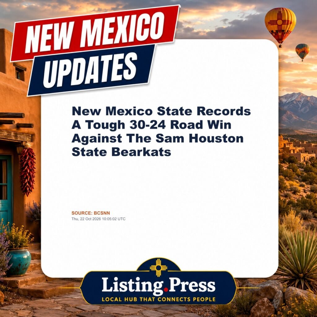 New Mexico State Records A Tough 30-24 Road Win Against The Sam Houston State Bearkats