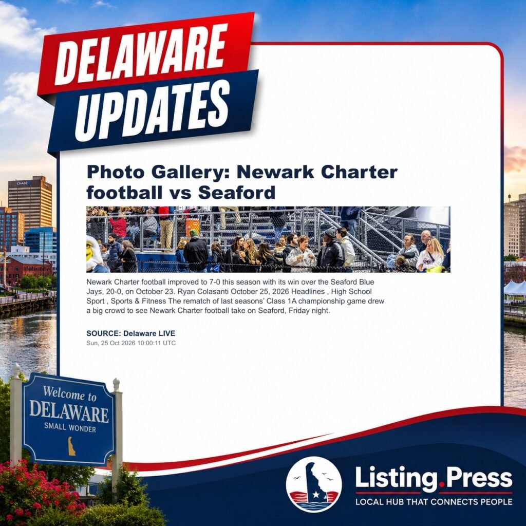 Photo Gallery: Newark Charter football vs Seaford